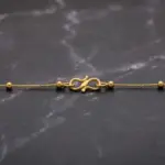 premium gold plated beaded chain anti tarnish