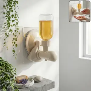 Suction Cup Liquid Soap Dispenser